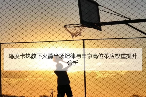 乌度卡执教下火箭半场纪律与申京高位策应权重提升分析